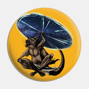 Cosmic wallaby Pin