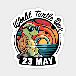 World Turtle Day 23 May Magnet