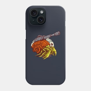 hermit crab war Phone Case