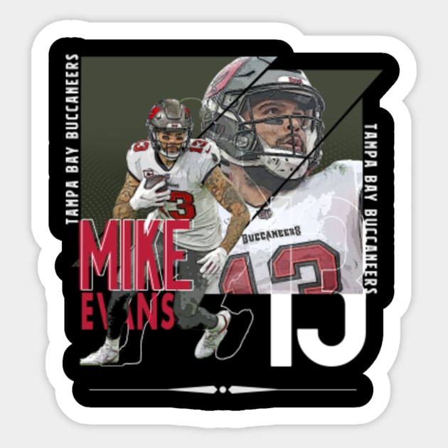 Mike Evans football Paper Poster Buccaneers 4 - Mike Evans