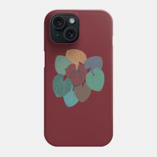 Terra Cotta Leaves Phone Case