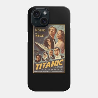 Classic Poster Titanic Movie Phone Case