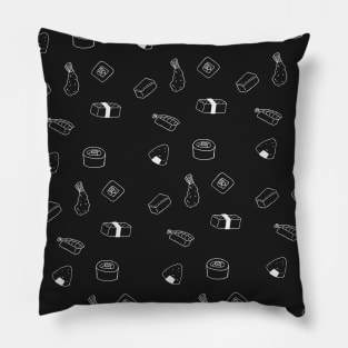 Sushi Pattern Pillow