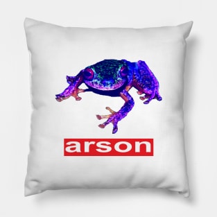 ARSON FROG Pillow