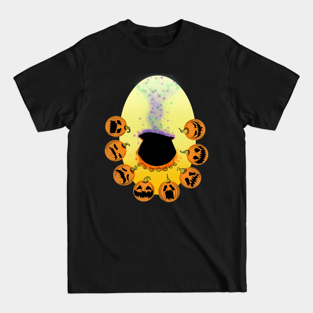 Discover Witch's Cauldron - Halloween - T-Shirt