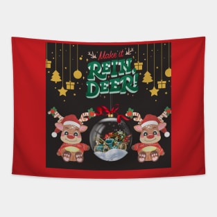 Reindeer Tapestry