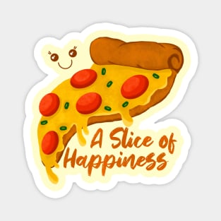 A Slice of Happiness Magnet