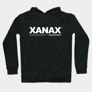 xanax hoodie vans logo