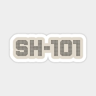SH-101 Vintage Synth Magnet