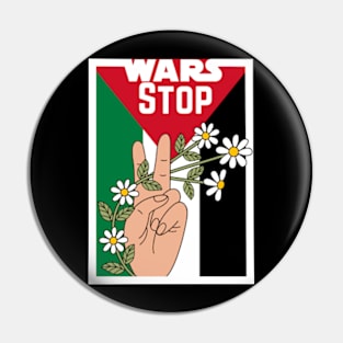 stop war in palestine save rafah Pin