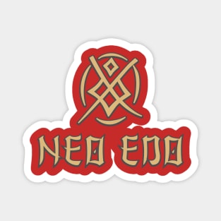 Samurai Rabbit Neo Edo Emblem Magnet