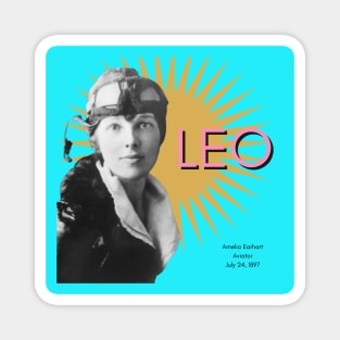 Amelia Earhart: Leo Magnet