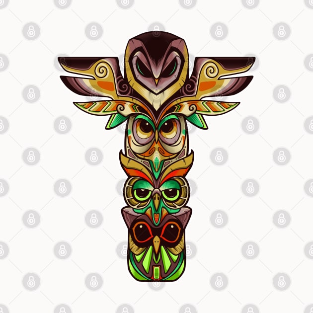 Owl totem by angoes25