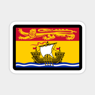 Flag of New Brunswick Magnet