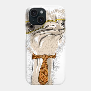 Ostrich Bird Hipster Phone Case