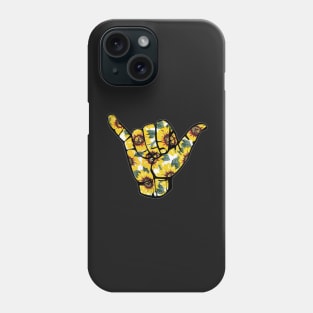 Sunflower Shaka Hand Phone Case