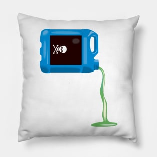 Anti-Freeze Oil Container Retro Pillow