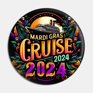 Mardi Gras Cruise 2024 Pin