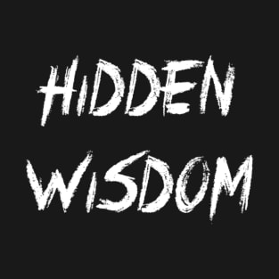 White Hidden Wisdom T-Shirt