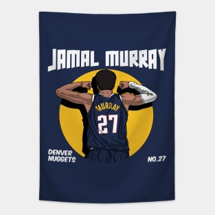 Jamal Murray Comic Style Art Tapestry