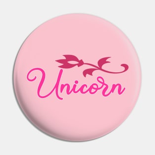 Flower Unicorny Pin