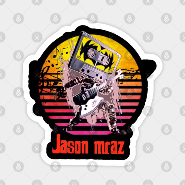 Jason mraz vintage Magnet by Homedesign3