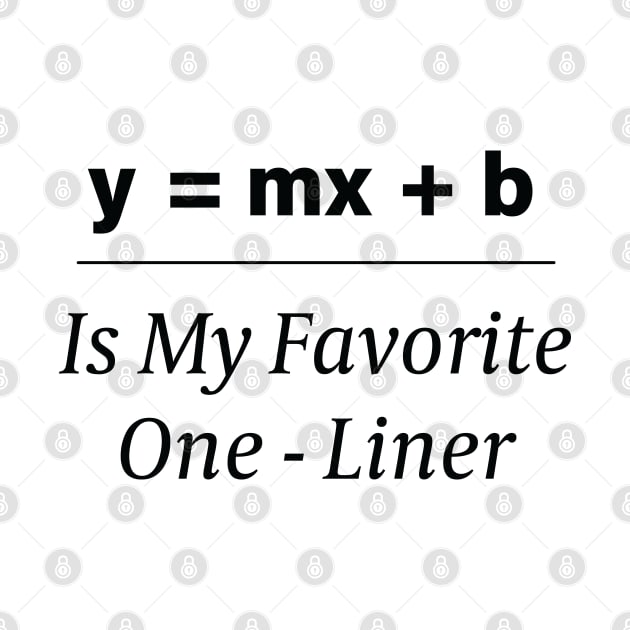 Math Pun One-Liner by ScienceCorner