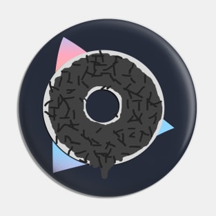 grey doughnut 2 Pin