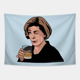 Winking Lucille Tapestry