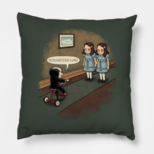 do you want to play a game Pillow