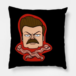 Ron Swanson Pillow