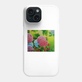 Hydrangea Flowers Phone Case