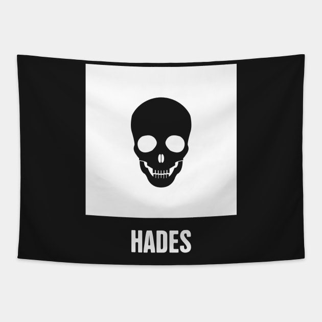 Hades | Greek Mythology God Symbol Tapestry by MeatMan