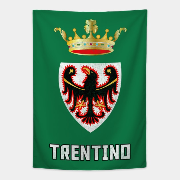 Trentino / Italy Region Flag Design Tapestry by DankFutura