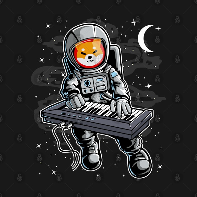 Astronaut Organ Shiba Inu Coin To The Moon Shib Army Crypto Token Cryptocurrency Blockchain Wallet Birthday Gift For Men Women Kids by Thingking About