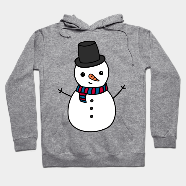 snowman hoodie