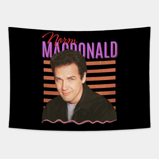 Norm Macdonald // Vintage Look Fan Design Tapestry by A Design for Life