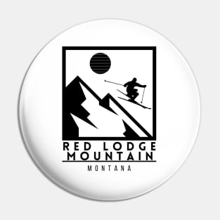 Red Lodge Mountain Montana Ski Pin