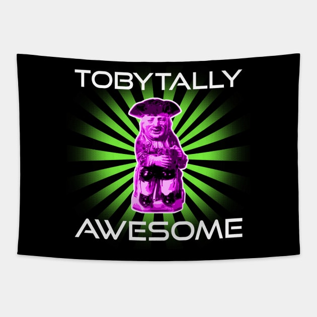 Tobytally Awesome Tapestry by TimespunThreads