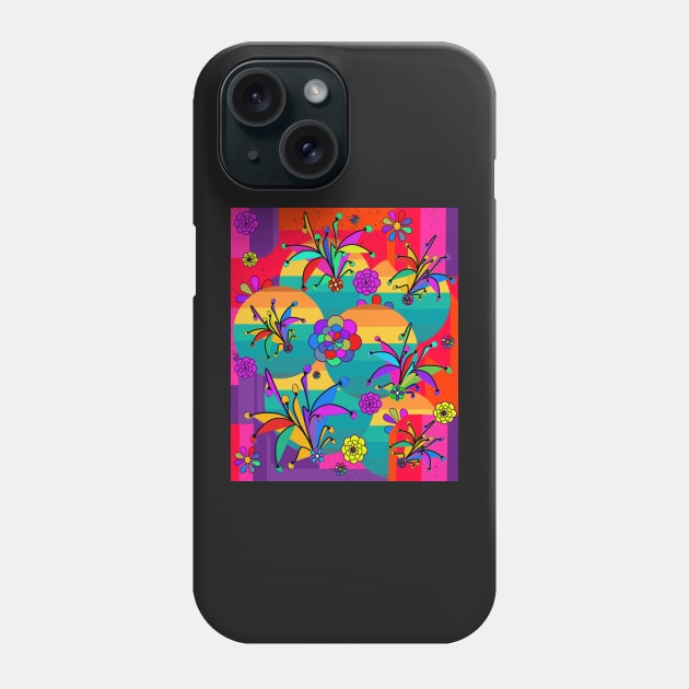 Summer - Abstract Design - Day 4 Pod Central Challenge #Septcho19 Phone Case by innerspectrum