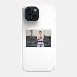 Teenager karate fighter Phone Case