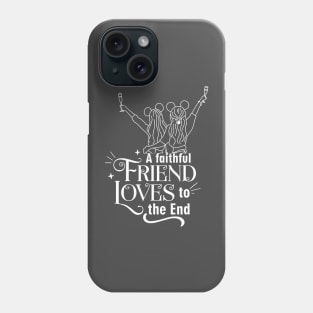 Friend giving tshirts Phone Case