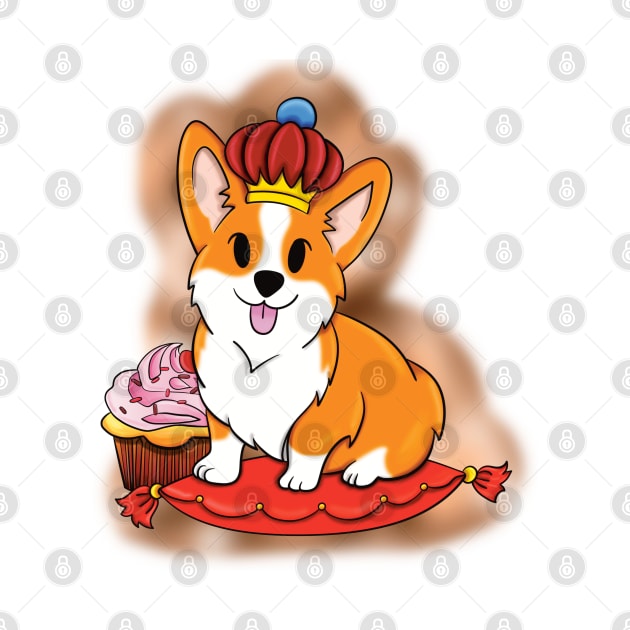 King Corgi by Eikia