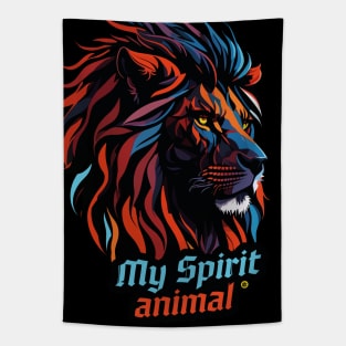 Lion is my spirit animal Tapestry