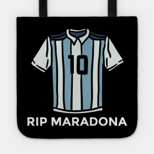 rip maradona Shirt Tote