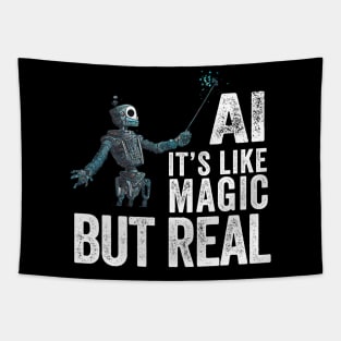 Artificial Intelligence Robot - Funny AI Tapestry