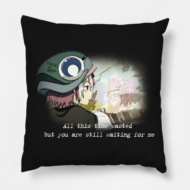 Made In Abyss ''WASTED TIME'' V1 Anime Pillow by riventis66