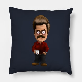 Ron Swanson Pillow