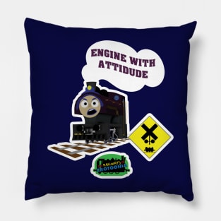 "Engine with Attitude" - The Railways of Crotoonia Pillow