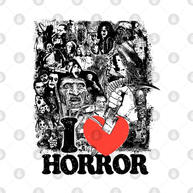 I Love Horror by colouroutofspaceworkshop